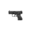 Picture of HK VP9SK-B - Striker Fired - Semi-automatic - Polymer Frame Pistol - Sub-Compact - 9MM - 3.39" Barrel - Matte Finish - Black - 3 Dot Sights - 15 Rounds - Push Button Magazine Release - 2 Magazines - (1)-15 Rounds and (1)-12 Rounds 81000806