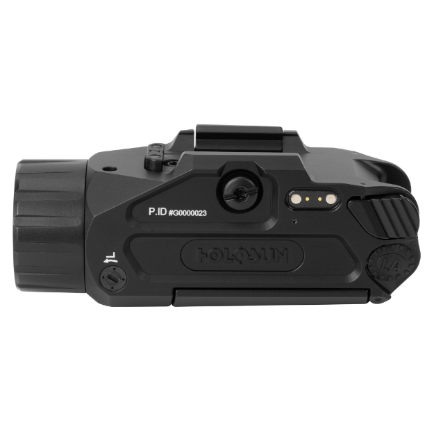 Picture of Holosun Technologies Holosun P.ID - Weapon Light Laser Combo - 1000 Lumen - Green Laser - Fits Picatinny or Pistol - Anodized Finish - Black P.ID-PLUS