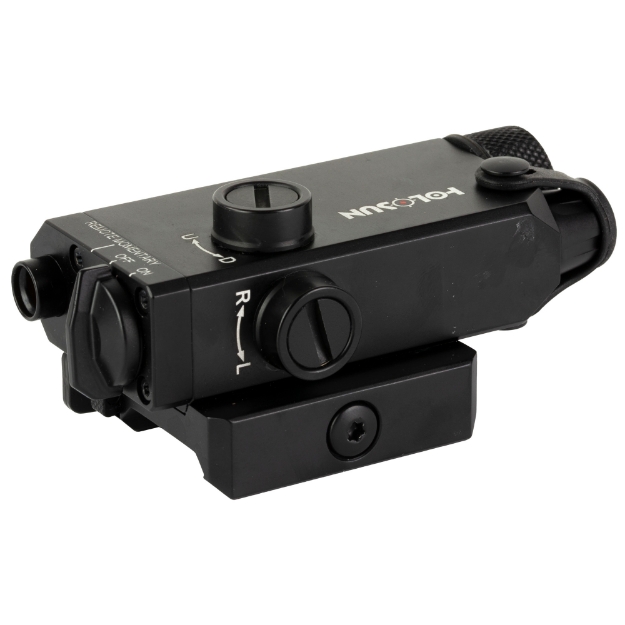 Picture of Holosun Technologies LS420 - Green Laser - Fits 1913 Picatinny Rail - Matte Finish - Black - Includes Remote Switch LS117G