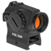 Picture of Holosun Technologies Micro Red Dot - 2MOA Dot - 1X Power - 20MM Objective - Hi and Low Mount In Box - Side Battery Tray - Mounting Tool And Lens Cloth - Black Finish HS403R