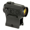 Picture of Holosun Technologies Micro Red Dot - 2MOA Dot Only or a 2MOA Dot with 65MOA Circle - Solar With Internal Battery - Includes Low and Lower 1/3 Co-Witness Mount - Housing Shrouds for Windage and Elevation Turrets - Fits 1913 Picatinny Rail - Black HS503CU