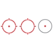 Picture of Holosun Technologies Micro Red Dot - 2MOA Dot Only or a 2MOA Dot with 65MOA Circle - Solar With Internal Battery - Includes Low and Lower 1/3 Co-Witness Mount - Housing Shrouds for Windage and Elevation Turrets - Fits 1913 Picatinny Rail - Black HS503CU