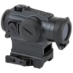 Picture of Holosun Technologies Micro Red Dot - 2MOA Green Dot with 65MOA Circle or 2 MOA Dot - QR Mount  ARD  Flip Caps - Side Battery - Black HE515GM-GR