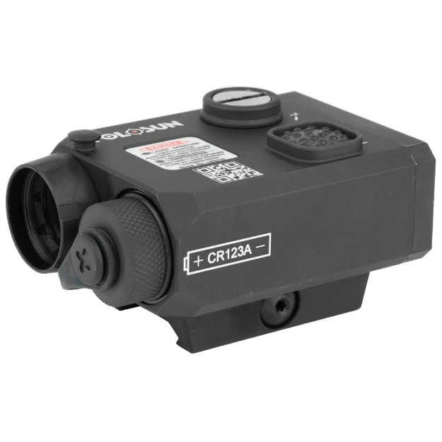 Picture of Holosun Technologies Multi Laser Device - Green Laser - IR Laser - IR Illuminator - Fully Adjustable - Fits 1913 Picatinny Rail - Black Finish LS321G