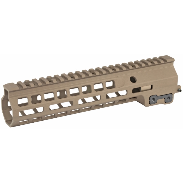 Picture of Geissele Automatics MK14 - Super Modular Rail - Handguard - 9.3" - M-LOK - Barrel Nut Wrench Sold Separately (GEI-02-243) - Gas Block Not Included - Desert Dirt Color - Product Finishes - Shade Variations and Other Imperfections Are Normal Due to the Manufacturing Process 05-578S