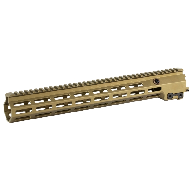 Picture of Geissele Automatics MK16 - Super Modular Rail - AR15 Handguard - 15" - M-LOK - Anodized Finish - Desert Dirt Color 05-792S