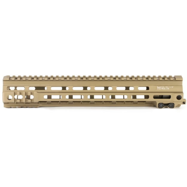 Picture of Geissele Automatics MK4 - Super Modular Rail - Handguard - 13.5" - M-LOK - Barrel Nut Wrench Sold Separately (GEI-02-243) - Gas Block Not Included - Desert Dirt Color - Product Finishes - Shade Variations and Other Imperfections Are Normal Due to the Manufacturing Process 05-278S