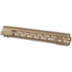 Picture of Geissele Automatics MK4 - Super Modular Rail - Handguard - 15" - M-LOK - Barrel Nut Wrench Sold Separately (GEI-02-243) - Gas Block Not Included - Desert Dirt Color - Product Finishes - Shade Variations and Other Imperfections Are Normal Due to the Manufacturing Process 05-315S