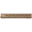 Picture of Geissele Automatics MK4 - Super Modular Rail - Handguard - 15" - M-LOK - Barrel Nut Wrench Sold Separately (GEI-02-243) - Gas Block Not Included - Desert Dirt Color - Product Finishes - Shade Variations and Other Imperfections Are Normal Due to the Manufacturing Process 05-315S