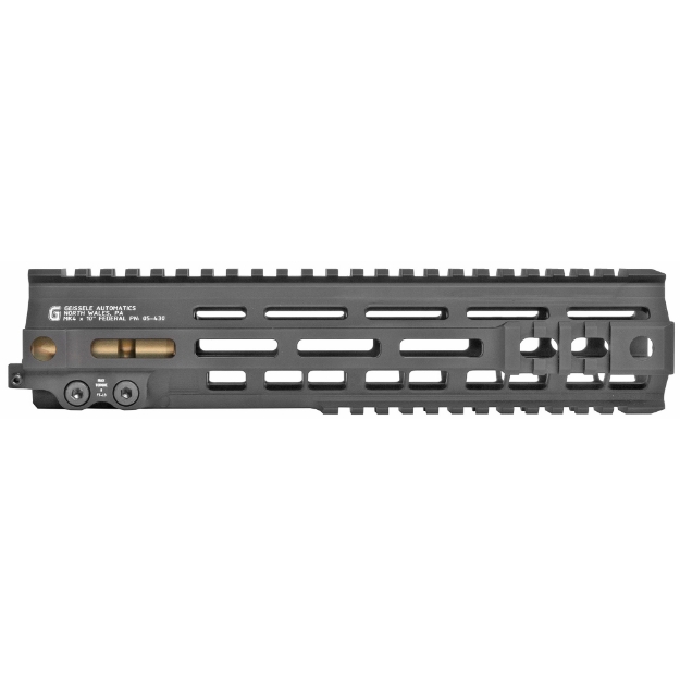 Picture of Geissele Automatics MK4 Federal - Super Modular Rail - 10" - M-LOK - Black - Barrel Nut Wrench Sold Separately (GEI-02-243) - Gas Block Not Included 05-430B