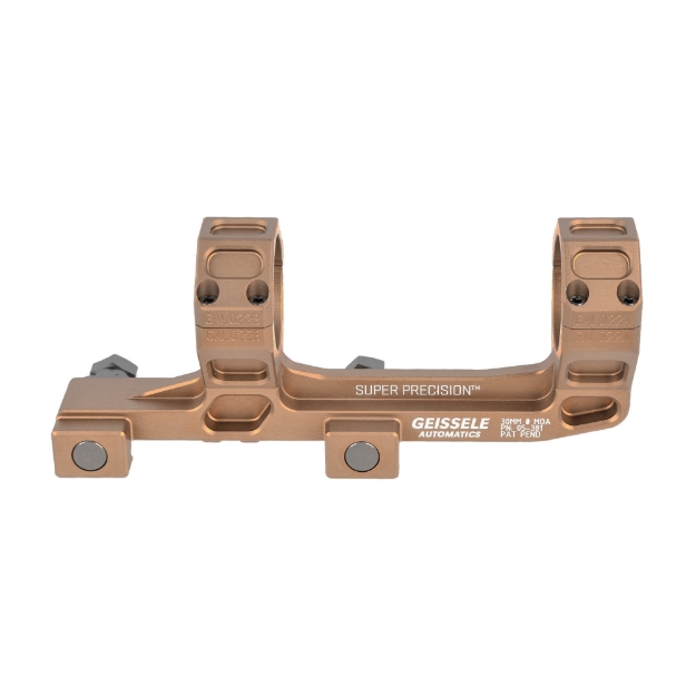 Picture of Geissele Automatics Super Precision - Extended Mount - 30mm - Desert Dirt Color - Anodized Finish - Product Finishes - Shade Variations and Other Imperfections Are Normal Due to the Manufacturing Process 05-381S