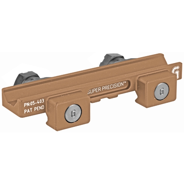 Picture of Geissele Automatics Super Precision - Mount - Fits Trijicon ACOG 4X - Desert Dirt Color - Anodized Finish - Product Finishes - Shade Variations and Other Imperfections Are Normal Due to the Manufacturing Process 05-403S