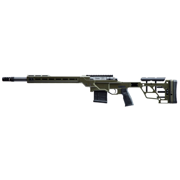 Picture of Daniel Defense Delta 5 Pro - Bolt Action Rifle - 6.5 Creedmoor - 18 " Varmint Contour Barrel - 1:8 Twist - Threaded 5/8"x24 - Area 419 Hellfire Muzzle Brake - Olive Drab Green - Daniel Defense Grip - Fully Adjustable Stock - Single Stage Timney Elite Trigger - 10 Rounds - 1 Magazine 42-159-05238