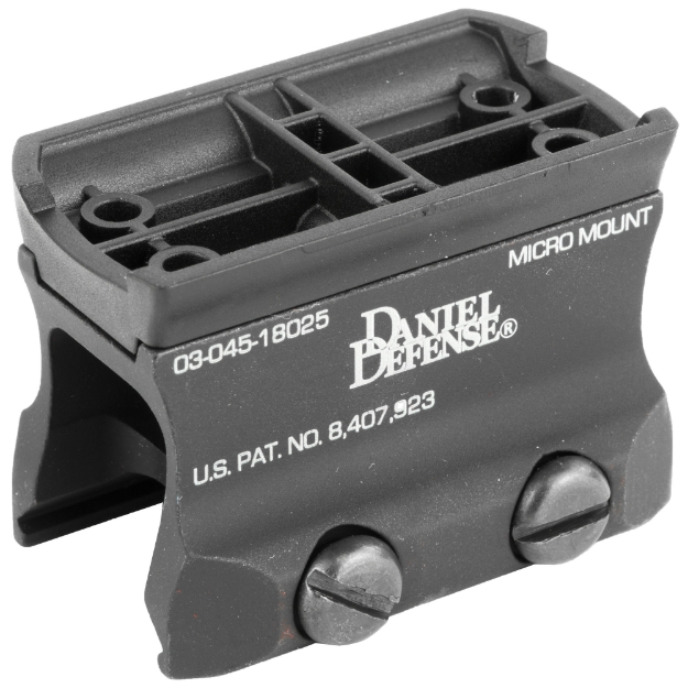 Picture of Daniel Defense Micro Aimpoint Mount - Fits Picatinny - Includes Lower 1/3 Adapter - Black 03-045-18025