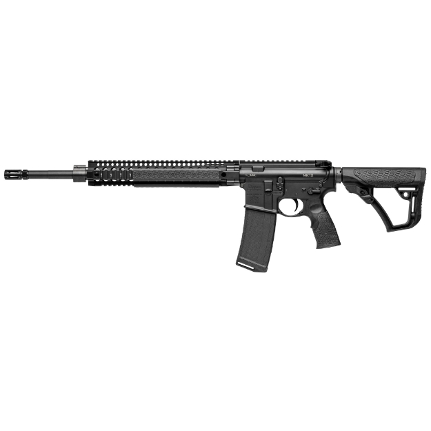 Picture of Daniel Defense MK12 - Semi-automatic Rifle - 223 Rem/556NATO - 18" Barrel - Matte Finish - Black - Daniel Defense Furniture - 32 Round - 1 Magazine 02-142-13175-047