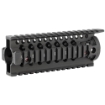 Picture of Daniel Defense Omega Rail - 7.0" - Fits Carbine Length - AR Rifles - 2 Piece Drop-In Free Float Rail System - Black 01-005-10001