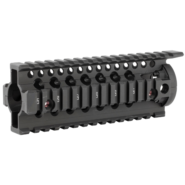 Picture of Daniel Defense Omega Rail - 7.0" - Fits Carbine Length - AR Rifles - 2 Piece Drop-In Free Float Rail System - Black 01-005-10001