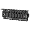 Picture of Daniel Defense Omega Rail - 7.0" - Fits Carbine Length - AR Rifles - 2 Piece Drop-In Free Float Rail System - Black 01-005-10001