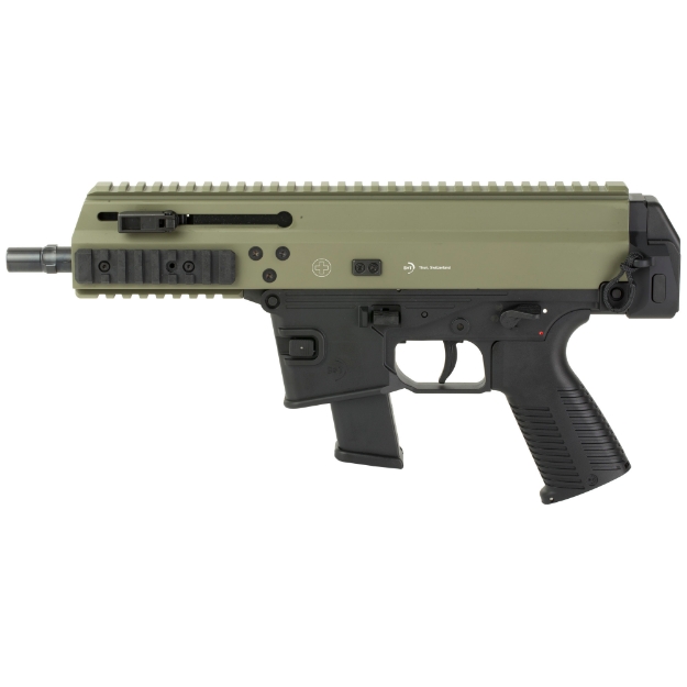 Picture of B&T APC10 PRO - Semi-automatic - 10MM - 6.9" Barrel - Tri-Lug - Cerakote Finish - Foliage Green - 15 Rounds - 1 Magazine - Glock Magazine Compatible BT-361300-MFG