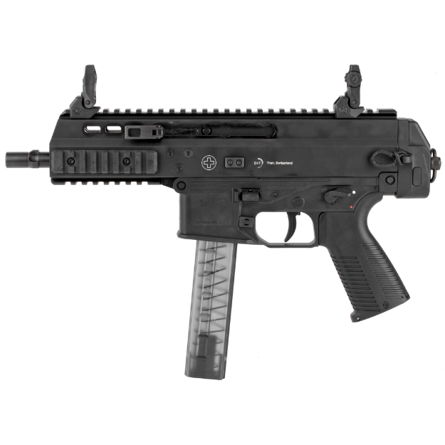 Picture of B&T APC9 PRO - Semi-automatic - Pistol - 9MM - 6.8" Barrel - Tri-Lug - Anodized Finish - Black - 30 Rounds - 1 Magazine BT-36039