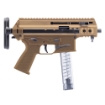 Picture of B&T APC9K - Semi-automatic Rifle - SBR - 9MM - 4.3" Barrel - Anodized Finish - Coyote Tan - Ambidextrous Safety - Telescoping Stock - 1 Magazine - 30 Rounds BT-361765-02-SBR-CT-TS