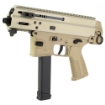 Picture of B&T APC9K PRO - Semi-automatic - 9MM - 4.3" Barrel - Polymer Frame - Anodized Finish - Tan - 33 Rounds - 1 Magazine - Glock Magazine Compatible BT-36045-G-CT