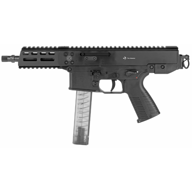 Picture of B&T GHM9 - Semi-automatic - Pistol - 9MM - 6.2" Barrel - Tri-Lug - Anodized Finish - Black - 30 Rounds - 1 Magazine BT-450002