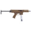 Picture of B&T GHM9 - Semi-automatic Rifle - SBR - 9MM - 6" Barrel - Anodized Finish - Coyote Tan - Telescoping Stock - 1 Magazine - 30 Rounds BT-450002-2-SBR-CT-TS