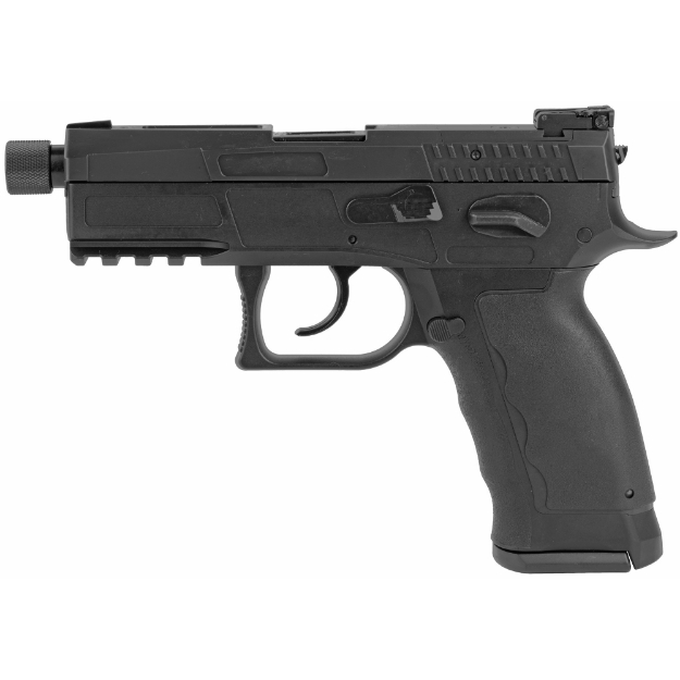 Picture of B&T MK-II - Semi-automatic - Aluminum Framed Pistol - Full Size - 9MM - 4.3" Barrel - Black - Adjustable Sights - 17 Rounds - 2 Magazines - Shield RMS Interface BT-510001