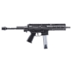 Picture of B&T SPC - Semi-automatic Rifle - SBR - 9MM - 4.5" Barrel - Anodized Finish - Black - Collapsible Stock - Glock Magazine Compatible - 1 Magazine - 33 Rounds - Includes Suppressor BT-50003-SBR-SD-G-TS-KIT