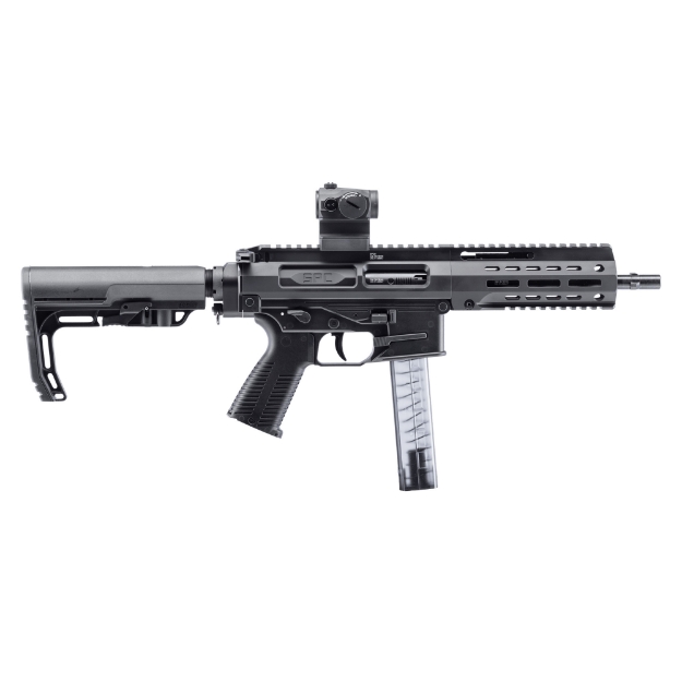 Picture of B&T SPC - Semi-automatic Rifle - SBR - 9MM - 9" Barrel - Anodized Finish - Black - Telescoping Stock - 1 Magazine - 30 Rounds BT-50003-SBR-TS
