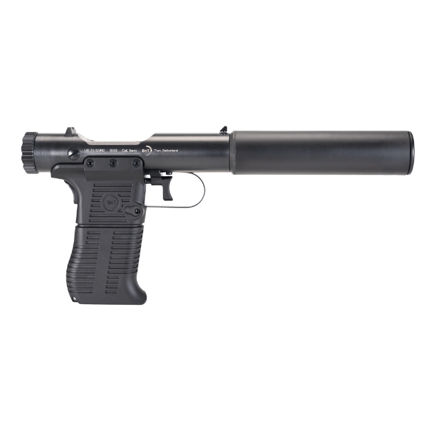 Picture of B&T Station Six - Bolt Action - 9MM - 5" Barrel - Black - 1 Magazine - 9 Rounds - Includes Suppressor BT-410111-KIT