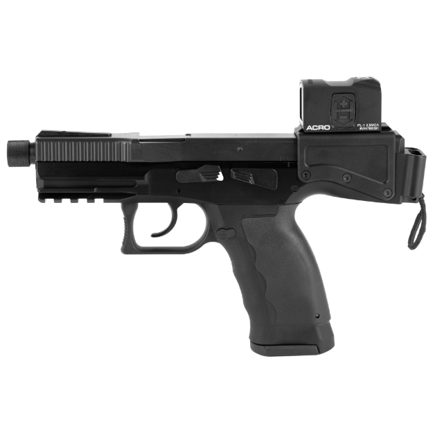 Picture of B&T USW-A1 - Semi-automatic - 9MM - 4.3" Threaded Barrel - Black - 17 Rounds - 1 Mec-Gar Magazine Includes Aimpoint Acro BT-430003