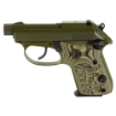 Picture of Beretta 3032 Tomcat Kale Slushy - Double Action/Single Action - Semi-automatic - Metal Frame Pistol - 32 ACP - 2.9" Threaded Barrel - Aluminum - Cerakote Finish - Olive Drab Green/Kale Slushy - G10 Grips - 7 Rounds - 1 Magazine SPEC0694A