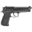 Picture of Beretta 92FS - Semi-automatic - Double Action - Metal Frame Pistol - Full Size - 9MM - 4.9" Barrel - Cerakote Finish - Gray - Plastic Grips - Ambidextrous - 3 Dot Sights - 15 Rounds - 3 Magazines JS92F390M