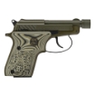 Picture of Beretta Bobcat 21A Kale Slushy - Double Action/Single Action - Semi-automatic - Metal Frame Pistol - 22LR - 2.9" Threaded Barrel - Aluminum - Cerakote Finish - Olive Drab Green/Kale Slushy - G10 Grips - 7 Rounds - 1 Magazine SPEC0695A