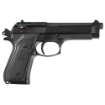 Picture of Beretta M9 - Double Action/Single Action - Semi-automatic - Metal Frame Pistol - Full Size - 9MM - 4.9" Barrel - Alloy - Matte Finish - Black - Polymer Grips - 3 Dot Sights - Ambidextrous Safety - 15 Rounds - 2 Magazines J92M9A0M