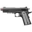 Picture of Browning 1911-22 - Black Label - Suppressor Ready - Semi-automatic - Metal Frame Pistol - Full Size - 22LR - 4.875" Threaded Barrel - Threaded 1/2x28 - Aluminum - Matte Finish - Black - Composite Grips - 10 Rounds - 1 Magazine - 85% Scale Of Original 1911 051820490