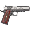 Picture of Browning 1911-380 - Black Label Medallion Pro - Semi-automatic - Polymer Frame Pistol - 380ACP - 4.25" Barrel - Matte Finish - Black and Silver - Laminate Grips - White 3 Dot Sights - Ambidextrous Thumb Safety - 8 Rounds - 2 Magazines 051969492