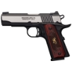 Picture of Browning 1911-380 Black Label Medallion Pro Compact - Semi-automatic - Polymer Frame Pistol - 380ACP - 3.63" Barrel - Black Frame - Stainless Slide Finish - Wood Grips - 8 Rounds - 1 Magazine 051913492