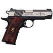 Picture of Browning 1911-380 Black Label Medallion Pro Compact - Semi-automatic - Polymer Frame Pistol - 380ACP - 3.63" Barrel - Black Frame - Stainless Slide Finish - Wood Grips - 8 Rounds - 1 Magazine 051913492