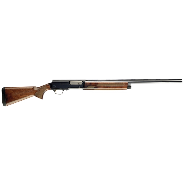 Picture of Browning A5 - Hunter - Semi-automatic Shotgun - 12 Gauge - 3" Chamber - 26" Barrel - Blued Finish - Walnut Stock - Includes 3 Choke Tubes - Improved Cylinder - Modified & Full Invector - Right Hand - 5 Rounds 0118003005