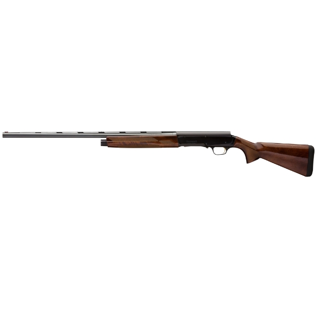 Picture of Browning A5 - Sweet Sixteen - Semi-automatic Shotgun - 16 Gauge - 2.75" Chamber - 26" Barrel - Blued Finish - Walnut Stock - Includes 3 Choke Tubes - Improved Cylinder - Modified & Full Invector - Right Hand - 5 Rounds 0118005005