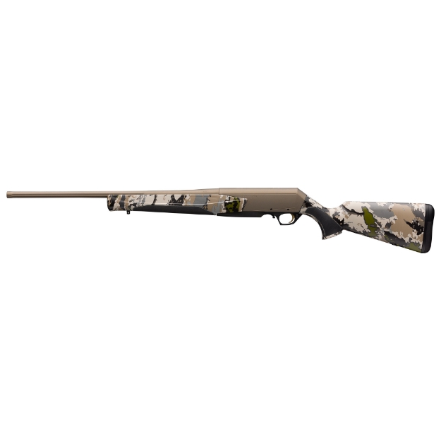 Picture of Browning BAR MK3 Speed - Hunting Rifle - Semi-automatic - 243 Winchester - 22" Barrel - Fluted Barrel - Smoked Bronze - OVIX Camo Stock - 4 Rounds - Right Hand 031072211