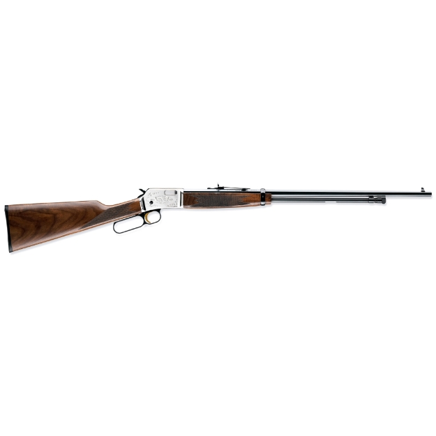 Picture of Browning BL-22 FLD - Grade II - Lever Action Rifle - 22LR - 20" Octagon Barrel - Blued Finish - Satin Nickel Receiver - Black Walnut Stock - Adjustable Sights - 15 Rounds 024105155