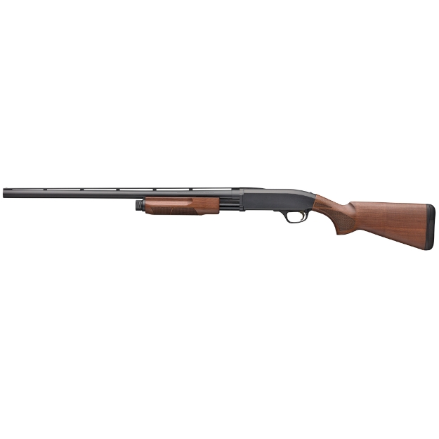 Picture of Browning BPS Field - Pump Action Shotgun - 12 Gauge - 3" Chamber - 28" Barrel - Blued Finish - Walnut Stock - Includes 3 Choke Tubes - Improved Cylinder - Modified & Full Invector - Right Hand - 4 Rounds 012286304