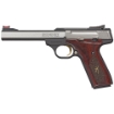 Picture of Browning Buck Mark - Medallion Rosewood - Semi-automatic - Metal Frame Pistol - 22LR - 9.5" Barrel - Aluminum - Stainless Finish - Rosewood Grips - 10 Rounds - 1 Magazine 051543490