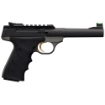 Picture of Browning Buck Mark Plus Practical - Semi-automatic - Metal Frame Pistol - 22LR - 5.5" Bull Barrel - Aluminum - Black - URX Grips - Fiber Optic Front Sight - Optic Rail - 10 Rounds - 1 Magazine 051530490