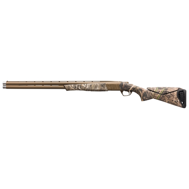 Picture of Browning Cynergy Wicked Wing - Sporting Shotgun - Over/Under - 12 Gauge 3.5" - 30" Barrel - Burnt Bronze - Mossy Oak Shadow Grass Habitat Stock - Bead Sight - 2 Rounds - Invector Plus Extended Chokes - Full - Mod - IC - Right Hand 018722203