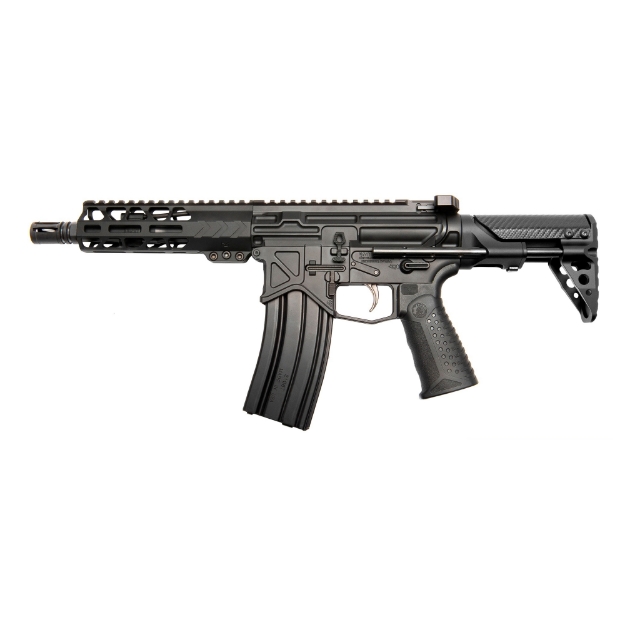 Picture of Battle Arms Development Silent Professional - Semi-automatic Rifle - SBR - 300 Blackout - 7.5" Barrel - Anodized Finished - Gray - Polymer Grip - PDW Stock - 30 Rounds - 1 Magazine SP-001